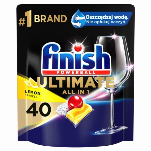 FINISH Kapsułki Ultimate All-in-1 40 cytrynowe FINISH Kapsułki Ultimate All-in-1 40 cytrynowe