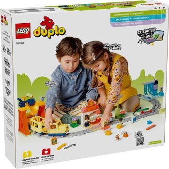 LEGO DUPLO TOWN 10428 Duplo Duży interaktywny pociąg miejski Lego LEGO DUPLO TOWN 10428 Duplo Duży interaktywny pociąg miejski Lego