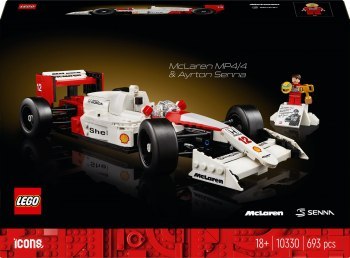 LEGO Icons 10330 McLaren MP4/4 i Ayrton Senna Lego LEGO Icons 10330 McLaren MP4/4 i Ayrton Senna Lego