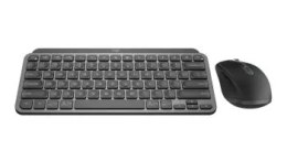 Zestaw bezprzewodowy Logitech MX Keys Mini klawiatura + mysz grafitowy 920-011061 Logitech