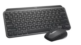 Zestaw bezprzewodowy Logitech MX Keys Mini klawiatura + mysz grafitowy 920-011061 Logitech
