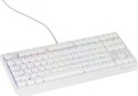 Genesis Thor 230 TKL biała RGB Outemu Brown