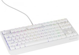 Genesis Thor 230 TKL biała RGB Outemu Brown