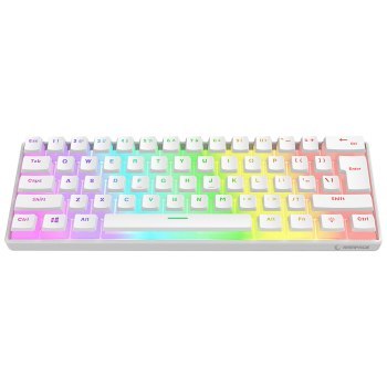 Rampage Klawiatura Mechaniczna RADIANT K11 RGB PUDDING RED Rampage Klawiatura Mechaniczna RADIANT K11 RGB PUDDING RED
