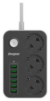 Listwa antyprzepięciowa - Energizer EPB2500W00EU Listwa antyprzepięciowa - Energizer EPB2500W00EU