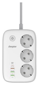Listwa antyprzepięciowa - Energizer EPB2500W02EU Listwa antyprzepięciowa - Energizer EPB2500W02EU
