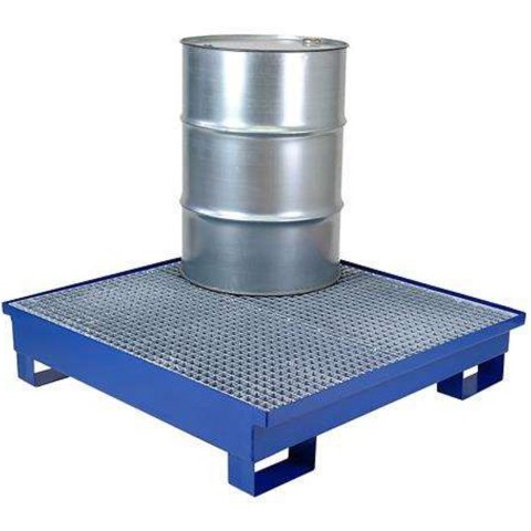 Wanna wychwytowa metalowa na 4 beczki 200L 120x120cm Wanna wychwytowa metalowa na 4 beczki 200L 120x120cm