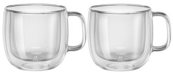 Akcesoria - Zestaw 2 szklanek do kawy ZWILLING 39500-113-0 Sorrento Plus Akcesoria - Zestaw 2 szklanek do kawy ZWILLING 39500-113-0 Sorrento Plus