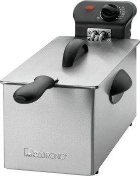 Frytownica Clatronic FR 3586 (3 l; 2000W; kolor srebrny) Frytownica Clatronic FR 3586 (3 l; 2000W; kolor srebrny)