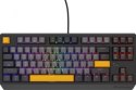 Genesis Thor 230 TKL Anchor Gray Negative RGB Outemu Red