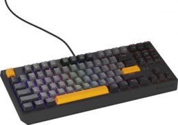 Genesis Thor 230 TKL Anchor Gray Negative RGB Outemu Red