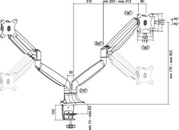 Uchwyt - Logilink BP0043 Uchwyt - Logilink BP0043