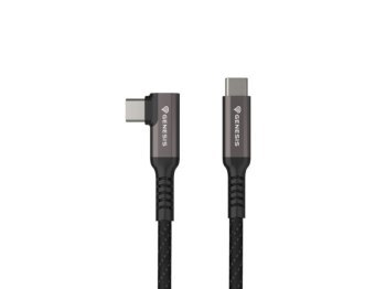 Genesis USB-C 3.2 5.0m czarny PD 60W VR Genesis USB-C 3.2 5.0m czarny PD 60W VR
