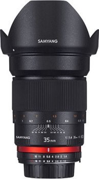 Obiektyw - Samyang 35mm F1.4 Nikon AE Obiektyw - Samyang 35mm F1.4 Nikon AE