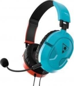 Słuchawki - Zestaw słuchawkowy Turtle Beach Recon 50 Niebiesko-czerwone