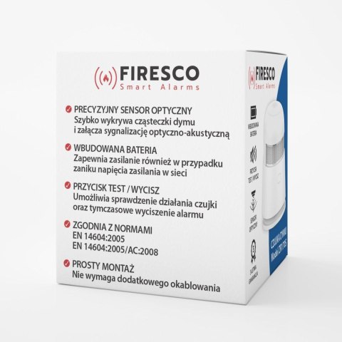 Czujnik dymu Firesco ZR170S Czujnik dymu Firesco ZR170S