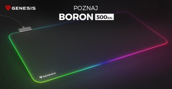 Podkładka pod mysz - Genesis Boron 500 XXL RGB Podkładka pod mysz - Genesis Boron 500 XXL RGB
