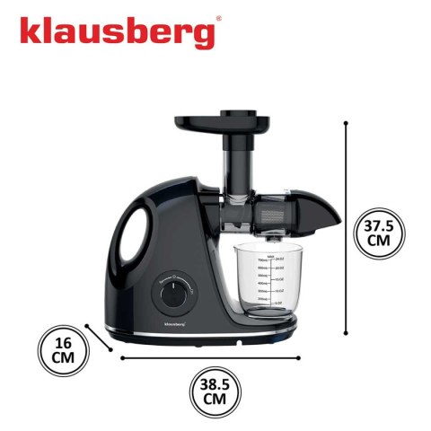 SOKOWIRÓWKA WYCISKARKA WOLNOOBROTOWA KLAUSBERG KB-7861 SOKOWIRÓWKA WYCISKARKA WOLNOOBROTOWA KLAUSBERG KB-7861