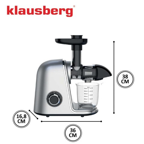 SOKOWIRÓWKA WYCISKARKA WOLNOOBROTOWA KLAUSBERG KB-7868 SOKOWIRÓWKA WYCISKARKA WOLNOOBROTOWA KLAUSBERG KB-7868