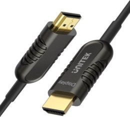 Unitek Kabel optyczny HDMI 2.0 AOC 4K 60Hz 100 m
