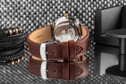 Zegarek Męski TIMEX Waterbury Classic Moon Phase TW2W75600 + BOX Zegarek Męski TIMEX Waterbury Classic Moon Phase TW2W75600 + BOX