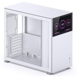 Jonsbo D41 Screen ATX Case, Tempered Glass - white