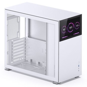 Jonsbo D41 Screen ATX Case, Tempered Glass - white Jonsbo D41 Screen ATX Case, Tempered Glass - white