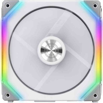 Lian Li UNI FAN SL140 ARGB wentylator PWM, 2-pack + kontroler - 140mm, biały Lian Li UNI FAN SL140 ARGB wentylator PWM, 2-pack + kontroler - 140mm, biały