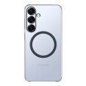 Etui silikonowe Samsung Clear Magnet Case z ringiem magnetycznym do Samsung Galaxy S25+ - przezroczyste