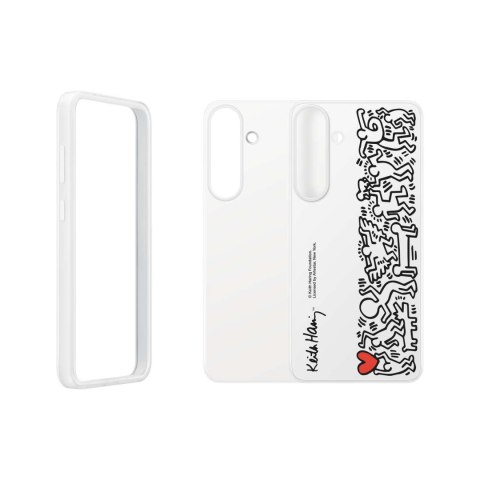 Etui silikonowe Samsung Flipsuit Case do Samsung Galaxy S25+ - białe Etui silikonowe Samsung Flipsuit Case do Samsung Galaxy S25+ - białe