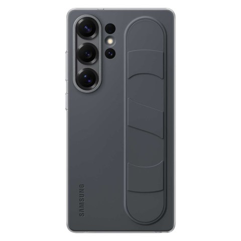 Etui silikonowe Samsung Standing Grip Case z uchwytem podstawką do Samsung Galaxy S25 Ultra - czarne Etui silikonowe Samsung Standing Grip Case z uchwytem podstawką do Samsung Galaxy S25 Ultra - czarne
