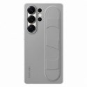 Etui silikonowe Samsung Standing Grip Case z uchwytem podstawką do Samsung Galaxy S25 Ultra - szare