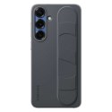 Etui silikonowe Samsung Standing Grip Case z uchwytem podstawką do Samsung Galaxy S25 - czarne