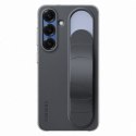 Etui silikonowe Samsung Standing Grip Case z uchwytem podstawką do Samsung Galaxy S25 - czarne