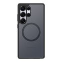 Etui silikonowe Spigen Capella MagFit do Samsung Galaxy S25 Ultra - czarne
