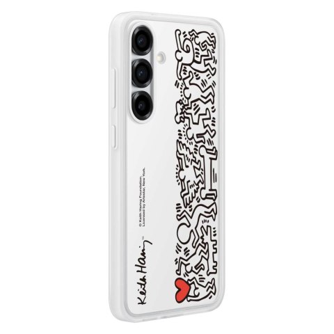 Etui silikonowe plecki Samsung Flipsuit Case do Samsung Galaxy S25 - białe Etui silikonowe plecki Samsung Flipsuit Case do Samsung Galaxy S25 - białe