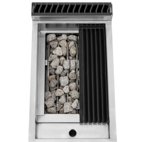 Grill lawowy elektryczny Pro 730 50-300 C 400 V 4.05 W Grill lawowy elektryczny Pro 730 50-300 C 400 V 4.05 W