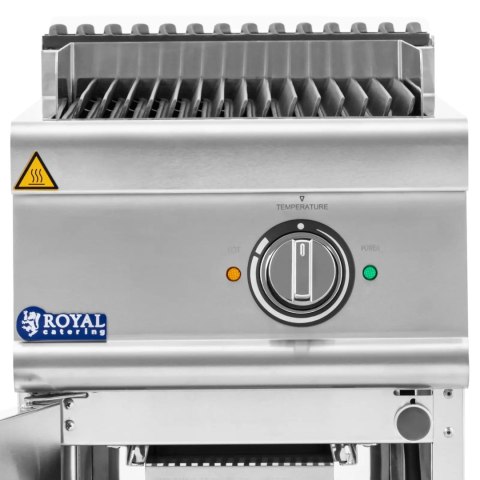 Grill lawowy elektryczny Pro 730 50-300 C 400 V 4.05 W Grill lawowy elektryczny Pro 730 50-300 C 400 V 4.05 W