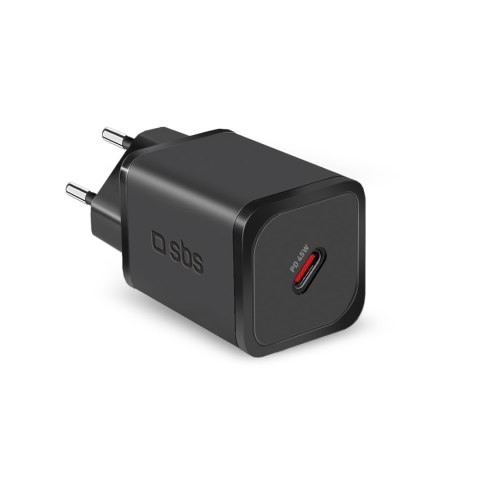 Ładowarka sieciowa Power Delivery GaN USB-C 45W - czarna Ładowarka sieciowa Power Delivery GaN USB-C 45W - czarna