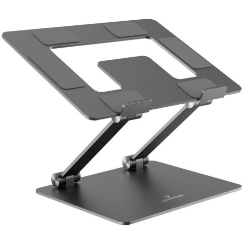 Podstawka pod laptopa LYNXER - ergonomiczna, aluminiowa, regulowana Podstawka pod laptopa LYNXER - ergonomiczna, aluminiowa, regulowana