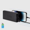 Powerbank 20000 mAh USB-A USB-C - czarny