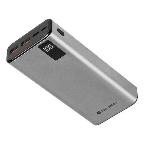 Powerbank GoGen PB200008S 20000 mAh srebrny Powerbank GoGen PB200008S 20000 mAh srebrny