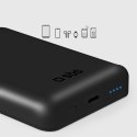 Powerbank beprzewodowy 5000 mAh USB-C MagSafe - czarny