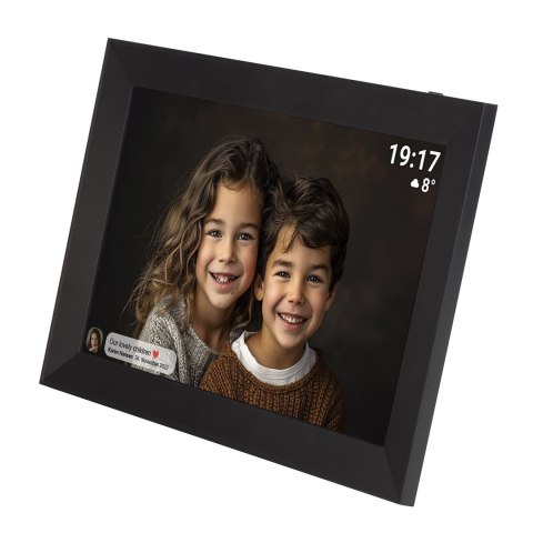 Ramka cyfrowa do zdjęć PFF-1012B 10.1'' 16 GB Wi-Fi microSD - czarna Ramka cyfrowa do zdjęć PFF-1012B 10.1'' 16 GB Wi-Fi microSD - czarna