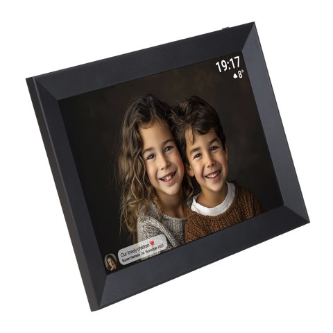 Ramka cyfrowa do zdjęć PFF-1012B 10.1'' 16 GB Wi-Fi microSD - czarna Ramka cyfrowa do zdjęć PFF-1012B 10.1'' 16 GB Wi-Fi microSD - czarna