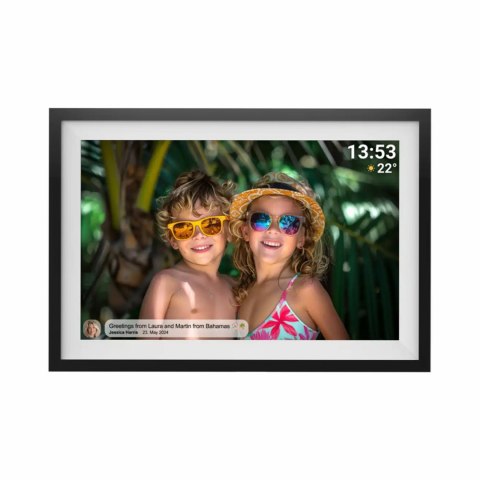 Ramka cyfrowa do zdjęć PFF-1016 10.1'' 16 GB microSD Wi-Fi - czarna Ramka cyfrowa do zdjęć PFF-1016 10.1'' 16 GB microSD Wi-Fi - czarna