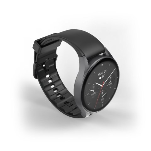 Smartwatch Hama 8900 GPS AMOLED 1.43'' z paskiem silikonowym - czarny Smartwatch Hama 8900 GPS AMOLED 1.43'' z paskiem silikonowym - czarny