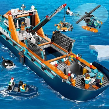 LEGO City 60368 Łódź badacza Arktyki Lego LEGO City 60368 Łódź badacza Arktyki Lego