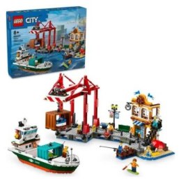 LEGO City 60422 Nadmorski port ze statkiem towarowym Lego