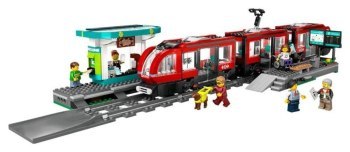 LEGO City 60423 Tramwaj miejski ze stacją Lego LEGO City 60423 Tramwaj miejski ze stacją Lego